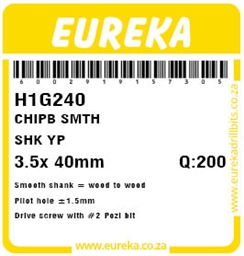 H1G240 - Chipboard Screw -H1G240_label_T